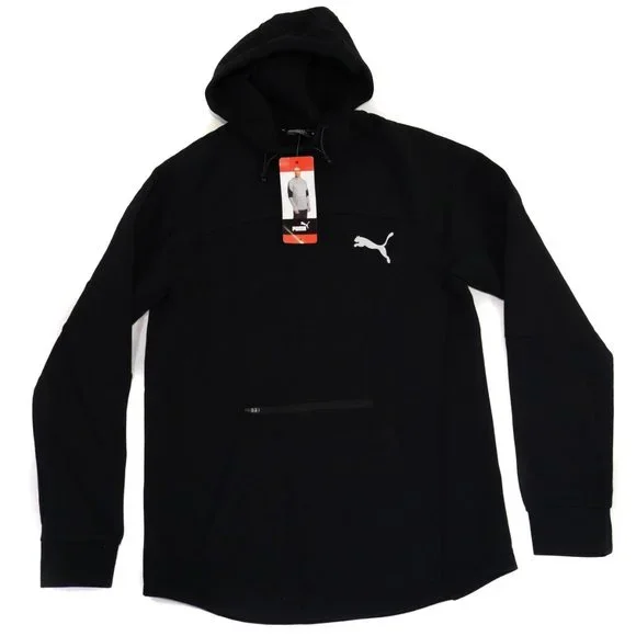 PUMA Black Evostripe Pullover Hoodie - Picture 6 of 10
